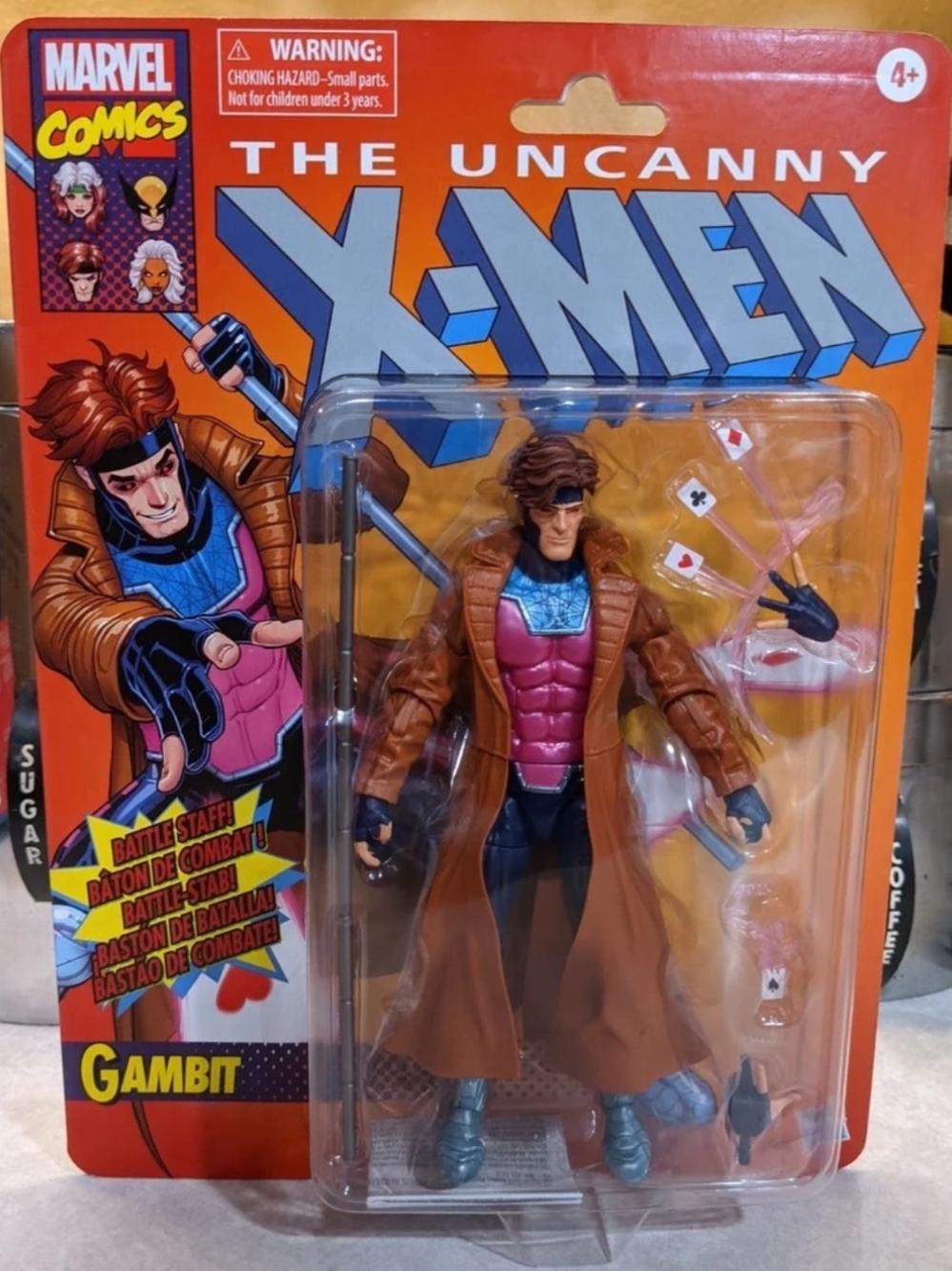 Hasbro Marvel Legends Retro Gambit X-Men